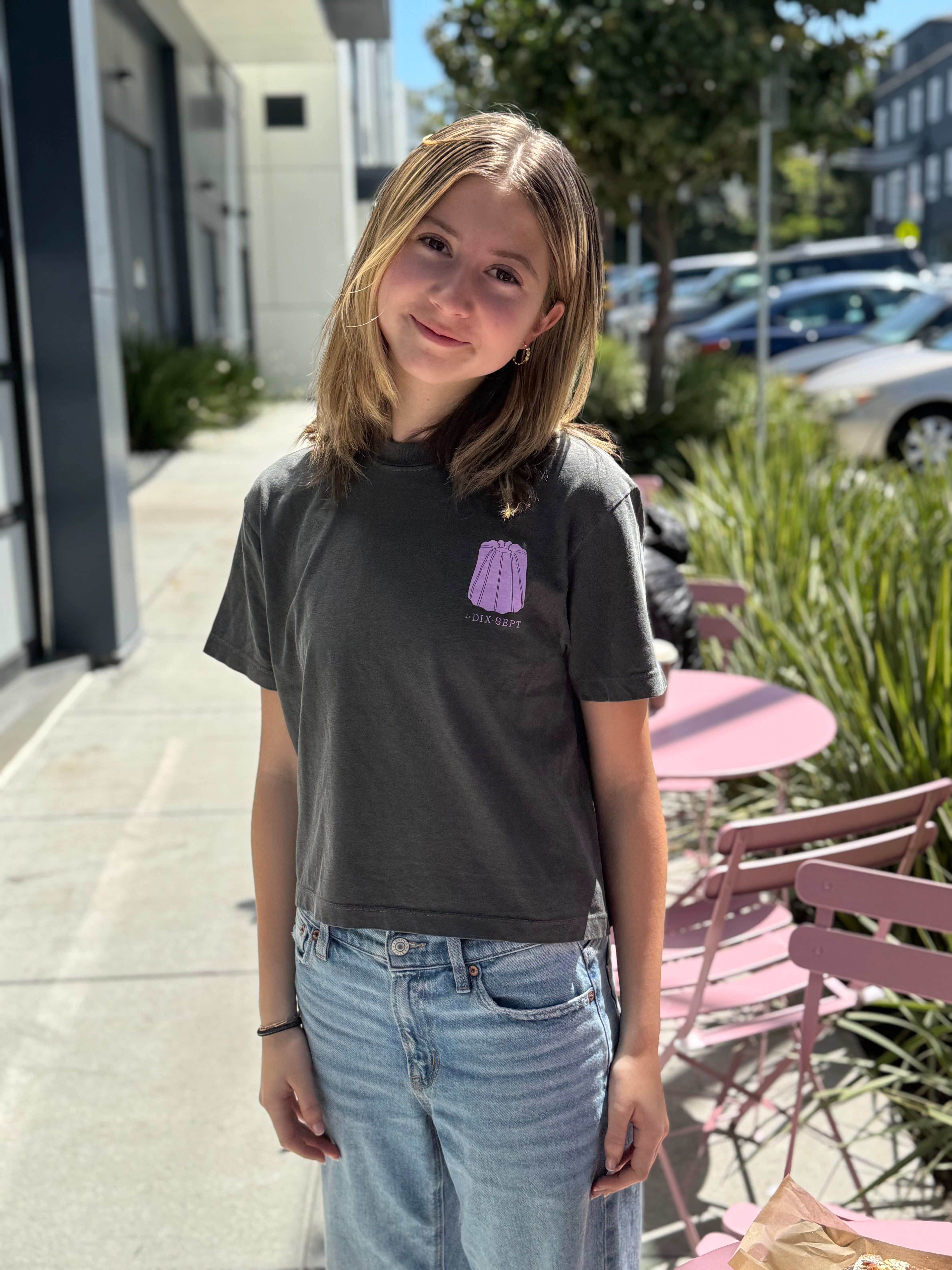 Le Dix-Sept Boxy Crop T-Shirt