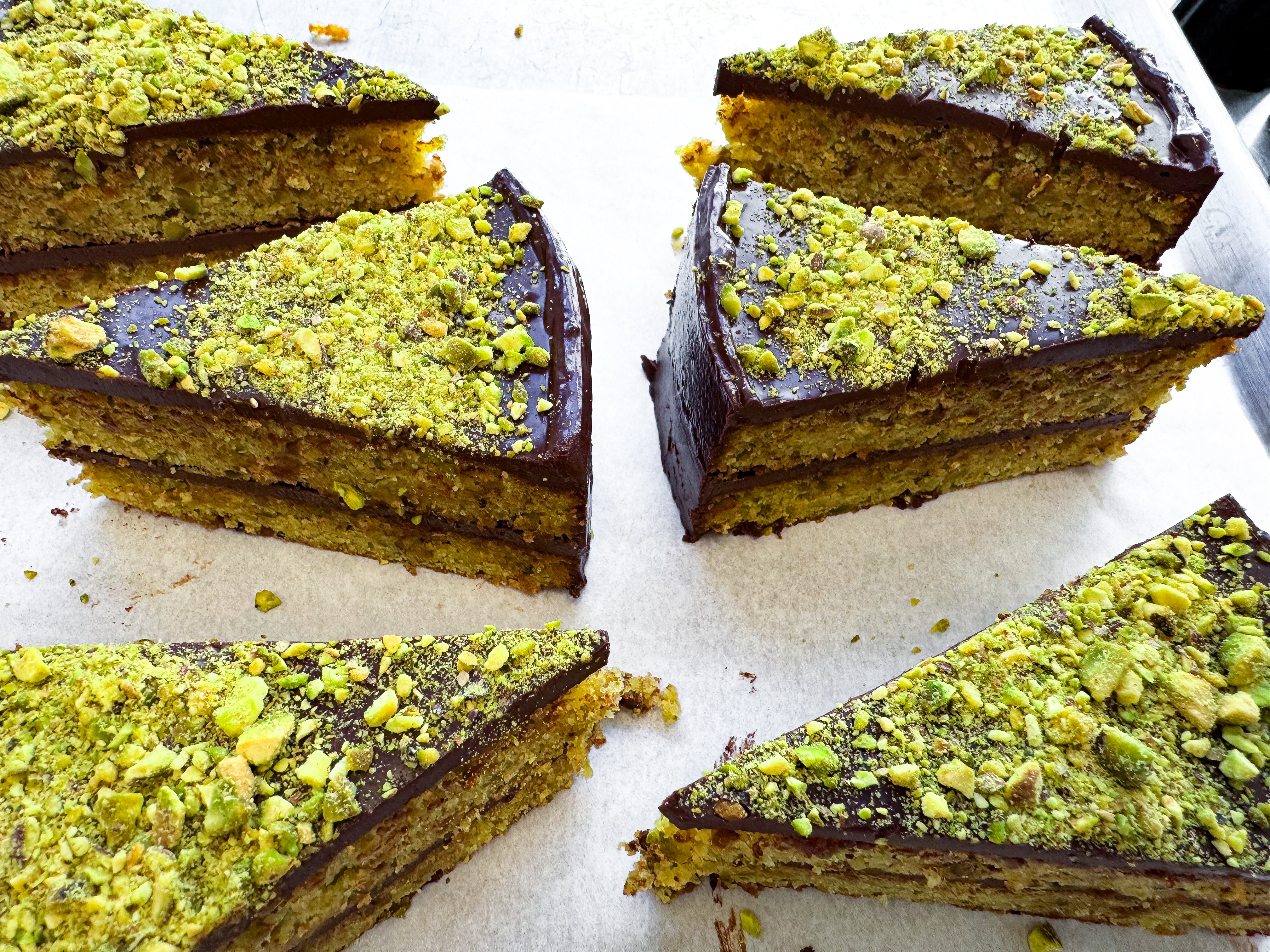 Pistachio Cake | Le Dix-Sept Pâtisserie